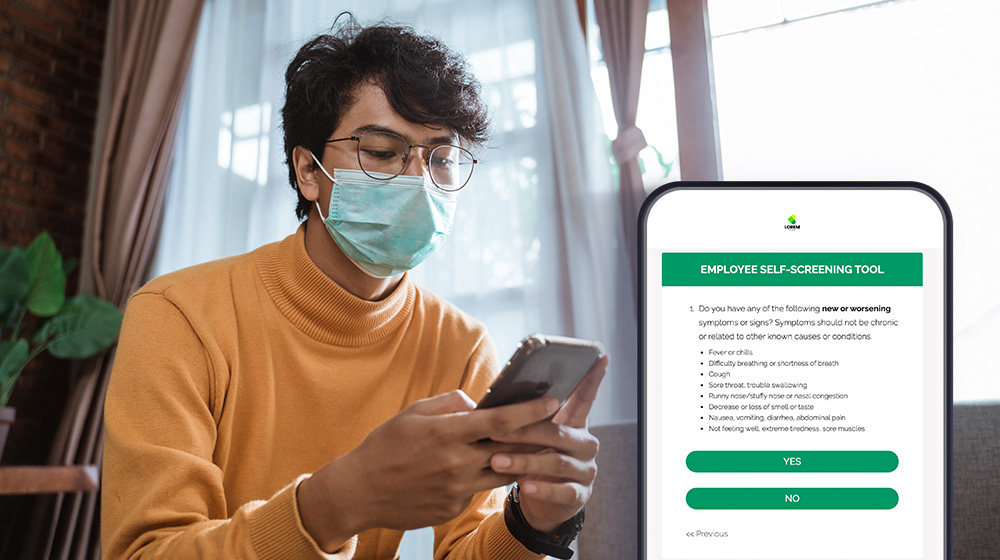 COVID-19 workplace screening tool