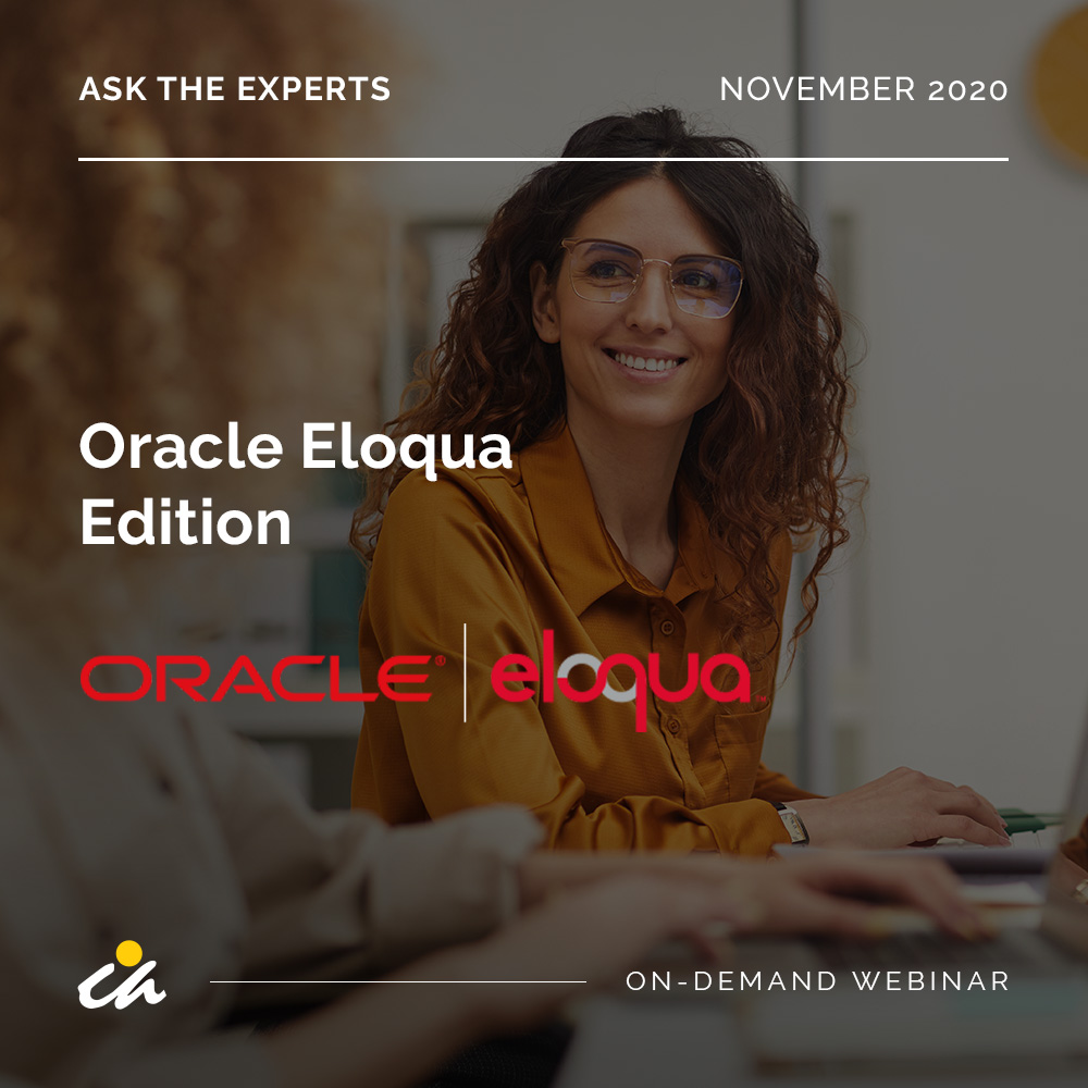Ask the Experts: Eloqua Edition (Nov 2020)