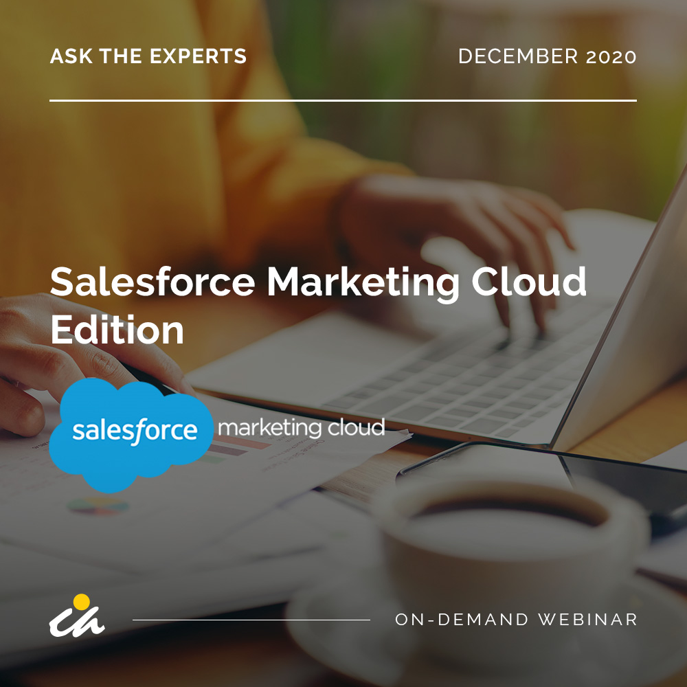 Ask the Experts: Salesforce Marketing Cloud Edition (Dec 2020)